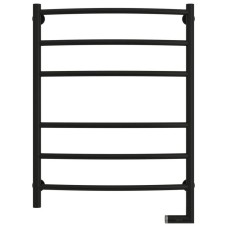 Полотенцесушитель электрический 800х600 черный матовый МЭМ правый Сунержа Галант 2.0 31-5201-8060