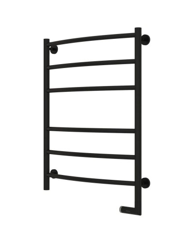 Полотенцесушитель электрический 800х600 черный матовый МЭМ правый Сунержа Галант 2.0 31-5201-8060