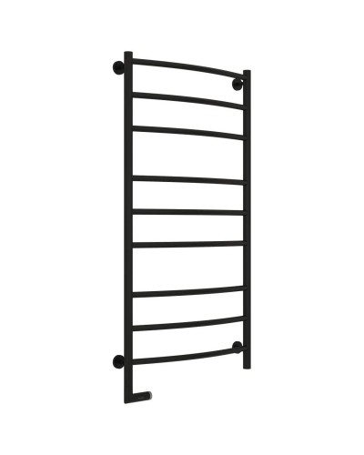 Полотенцесушитель электрический 1200х600 черный матовый МЭМ левый Сунержа Галант 2.0 31-5200-1260