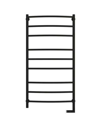 Полотенцесушитель электрический 1200х600 черный матовый МЭМ правый Сунержа Галант 2.0 31-5201-1260