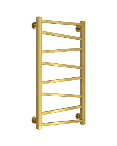 Полотенцесушитель водяной 800х400 золотой Сунержа Сирокко 03-0253-8040