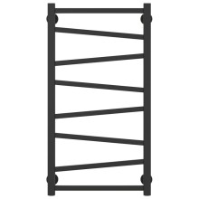 Полотенцесушитель водяной 800х400 темный титан муар Сунержа Сирокко 15-0253-8040