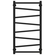 Полотенцесушитель водяной 800х400 черный матовый Сунержа Сирокко 31-0253-8040