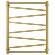 Полотенцесушитель водяной 800х600 состаренная латунь Сунержа Сирокко 051-0253-8060