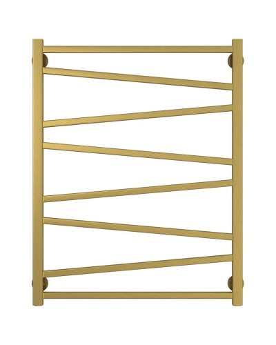 Полотенцесушитель водяной 800х600 состаренная латунь Сунержа Сирокко 051-0253-8060