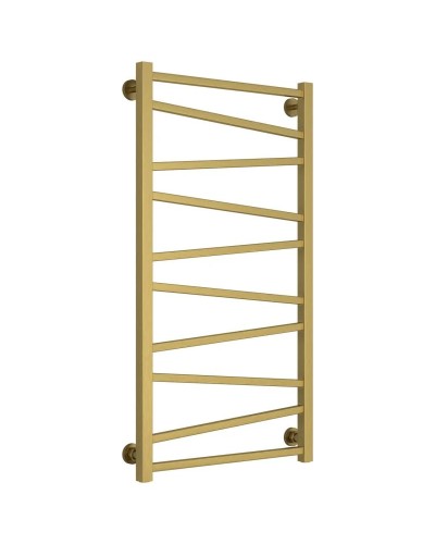 Полотенцесушитель водяной 1000х500 состаренная латунь Сунержа Сирокко 051-0253-1050