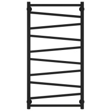 Полотенцесушитель водяной 1000х500 черный матовый Сунержа Сирокко 31-0253-1050