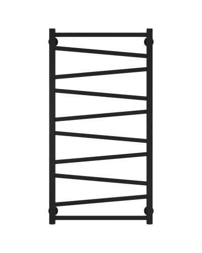Полотенцесушитель водяной 1000х500 черный матовый Сунержа Сирокко 31-0253-1050