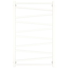 Полотенцесушитель водяной 1000х600 белый матовый Сунержа Сирокко 30-0253-1060