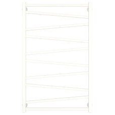 Полотенцесушитель водяной 1000х600 белый матовый Сунержа Сирокко 30-0253-1060