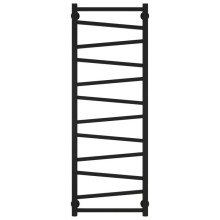 Полотенцесушитель водяной 1200х400 черный матовый Сунержа Сирокко 31-0253-1240
