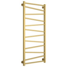 Полотенцесушитель водяной 1200х500 золотой матовый Сунержа Сирокко 032-0253-1250