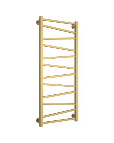 Полотенцесушитель водяной 1200х500 золотой матовый Сунержа Сирокко 032-0253-1250