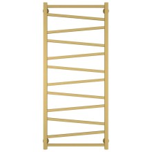 Полотенцесушитель водяной 1200х500 золотой матовый Сунержа Сирокко 032-0253-1250