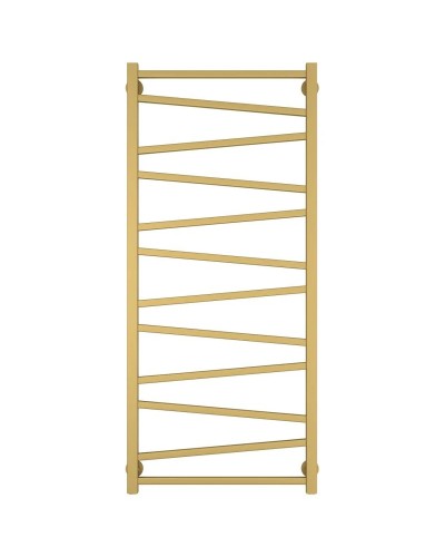 Полотенцесушитель водяной 1200х500 золотой матовый Сунержа Сирокко 032-0253-1250