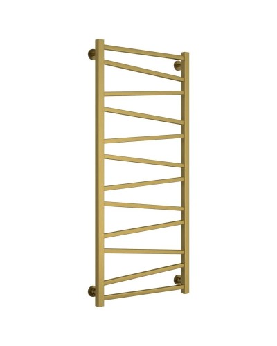 Полотенцесушитель водяной 1200х500 состаренная латунь Сунержа Сирокко 051-0253-1250