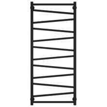 Полотенцесушитель водяной 1200х500 черный матовый Сунержа Сирокко 31-0253-1250