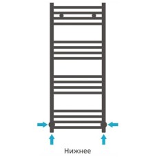 Полотенцесушитель водяной 1000х400 золотой матовый Сунержа Модус 032-0250-1040