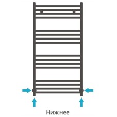 Полотенцесушитель водяной 1000х500 шампань Сунержа Модус 020-0250-1050