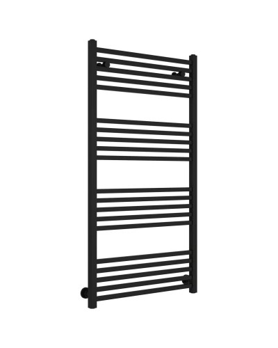 Полотенцесушитель водяной 1200х600 черный матовый Сунержа Модус 31-0250-1260
