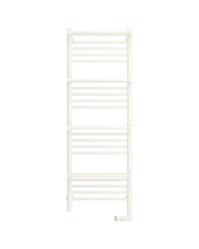 Полотенцесушитель электрический 1200х400 белый матовый МЭМ правый Сунержа Богема с полкой 2.0 30-5209-1240