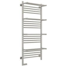 Полотенцесушитель электрический 1200х500 сатин МЭМ левый Сунержа Богема с полкой 2.0 071-5208-1250