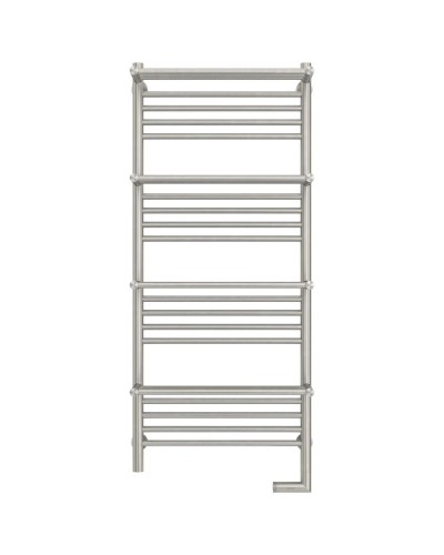 Полотенцесушитель электрический 1200х500 сатин МЭМ правый Сунержа Богема с полкой 2.0 071-5209-1250