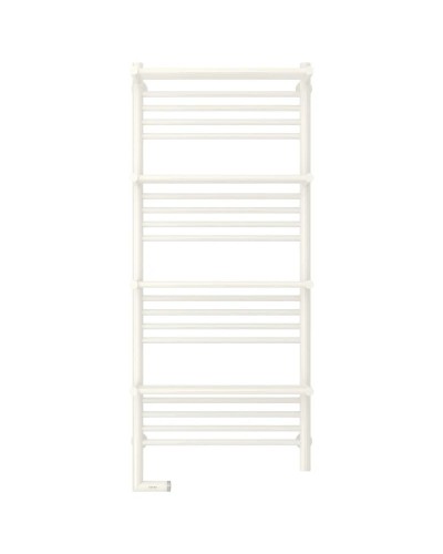 Полотенцесушитель электрический 1200х500 белый глянец МЭМ левый Сунержа Богема с полкой 2.0 12-5208-1250