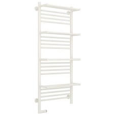 Полотенцесушитель электрический 1200х500 белый глянец МЭМ левый Сунержа Богема с полкой 2.0 12-5208-1250