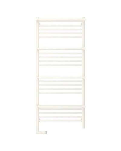 Полотенцесушитель электрический 1200х500 белый матовый МЭМ левый Сунержа Богема с полкой 2.0 30-5208-1250