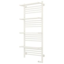 Полотенцесушитель электрический 1200х500 белый матовый МЭМ правый Сунержа Богема с полкой 2.0 30-5209-1250