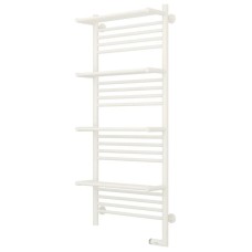 Полотенцесушитель электрический 1200х500 белый матовый МЭМ правый Сунержа Богема с полкой 2.0 30-5209-1250