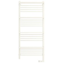 Полотенцесушитель электрический 1200х500 белый матовый МЭМ правый Сунержа Богема с полкой 2.0 30-5209-1250