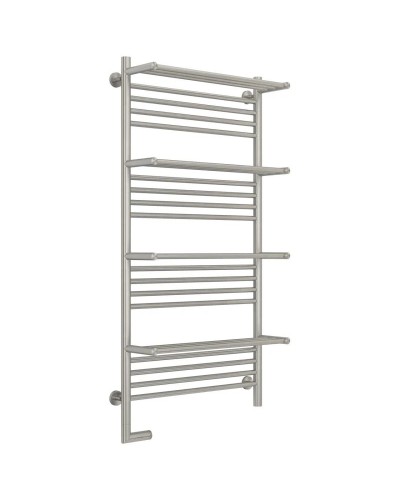 Полотенцесушитель электрический 1200х600 сатин МЭМ левый Сунержа Богема с полкой 2.0 071-5208-1260