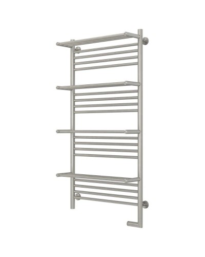 Полотенцесушитель электрический 1200х600 сатин МЭМ правый Сунержа Богема с полкой 2.0 071-5209-1260