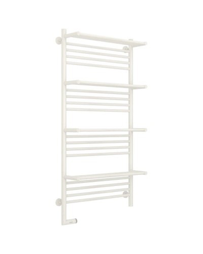 Полотенцесушитель электрический 1200х600 белый глянец МЭМ левый Сунержа Богема с полкой 2.0 12-5208-1260