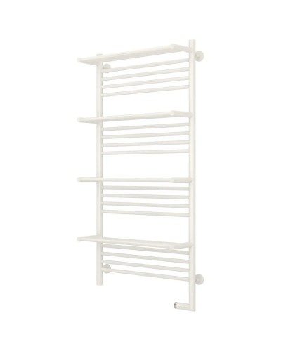 Полотенцесушитель электрический 1200х600 белый глянец МЭМ правый Сунержа Богема с полкой 2.0 12-5209-1260