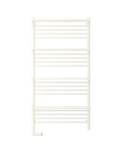 Полотенцесушитель электрический 1200х600 белый матовый МЭМ левый Сунержа Богема с полкой 2.0 30-5208-1260