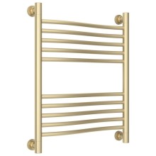 Полотенцесушитель водяной 600х500 шампань матовая Сунержа Флюид+ 022-0222-6050