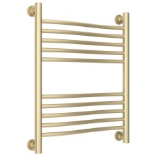 Полотенцесушитель водяной 600х500 шампань матовая Сунержа Флюид+ 022-0222-6050