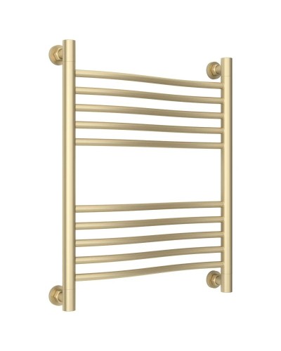 Полотенцесушитель водяной 600х500 шампань матовая Сунержа Флюид+ 022-0222-6050