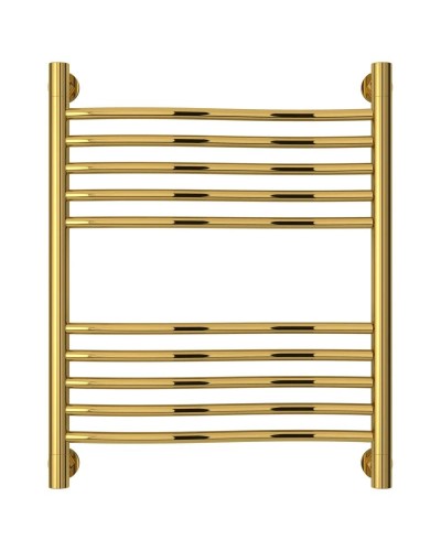 Полотенцесушитель водяной 600х500 золотой Сунержа Флюид+ 03-0222-6050