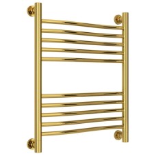 Полотенцесушитель водяной 600х500 золотой Сунержа Флюид+ 03-0222-6050