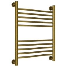 Полотенцесушитель водяной 600х500 состаренная бронза Сунержа Флюид+ 05-0222-6050