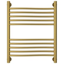 Полотенцесушитель водяной 600х500 состаренная латунь Сунержа Флюид+ 051-0222-6050