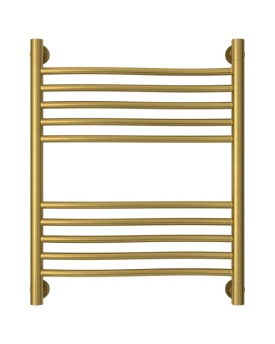 Полотенцесушитель водяной 600х500 состаренная латунь Сунержа Флюид+ 051-0222-6050