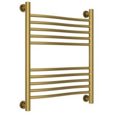 Полотенцесушитель водяной 600х500 состаренная латунь Сунержа Флюид+ 051-0222-6050