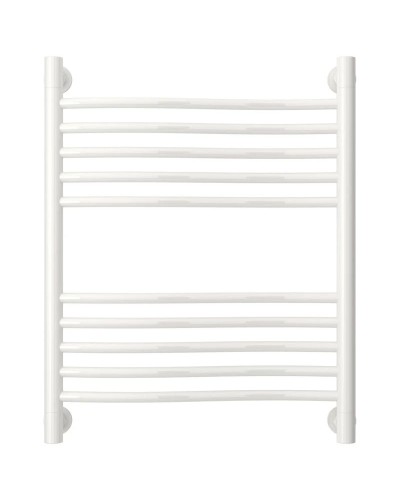 Полотенцесушитель водяной 600х500 белый глянец Сунержа Флюид+ 12-0222-6050