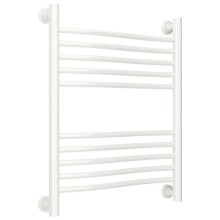 Полотенцесушитель водяной 600х500 белый глянец Сунержа Флюид+ 12-0222-6050