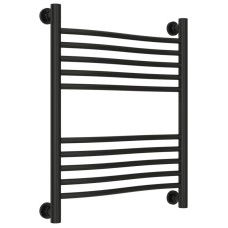 Полотенцесушитель водяной 600х500 черный матовый Сунержа Флюид+ 31-0222-6050